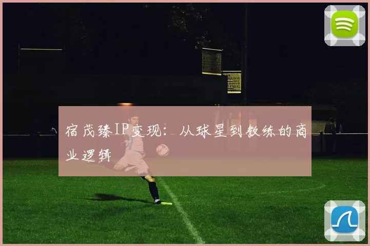 宿茂臻IP变现：从球星到教练的商业逻辑